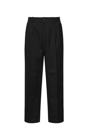 Black wool and viscose blend trousers GOLDEN GOOSE | GMP01508P00117090100